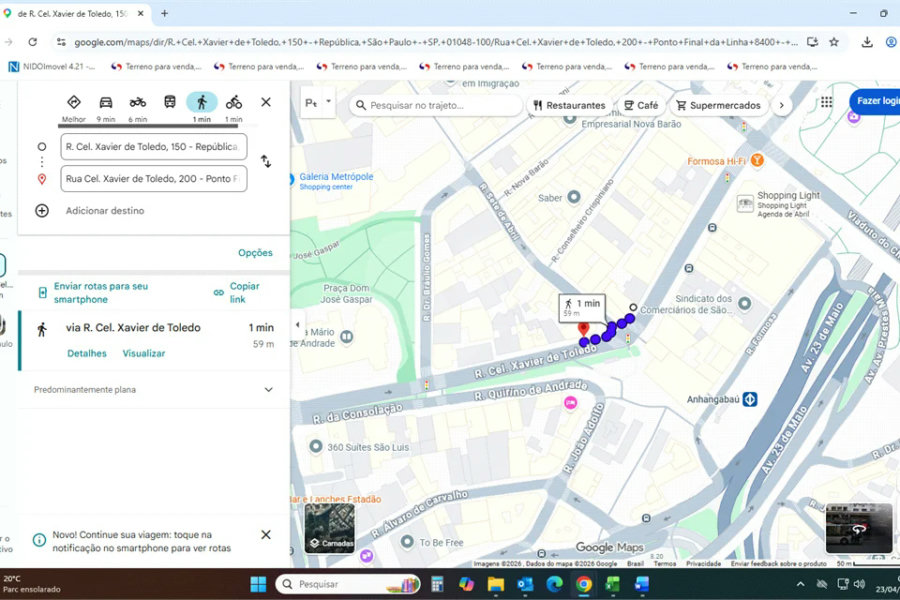 Sala Comercial para Venda ou Locação no Centro de São Paulo