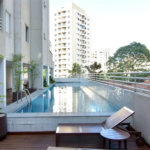 Apartamento à venda Bela Vista, 38m², andar alto, 1 dormitório, 1 vaga, lazer, porteira fechada