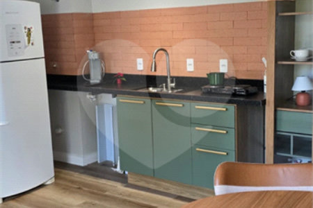 Studio Reformado com Varanda e Lazer Completo 33m2 Campos Elíseos Mobiliado