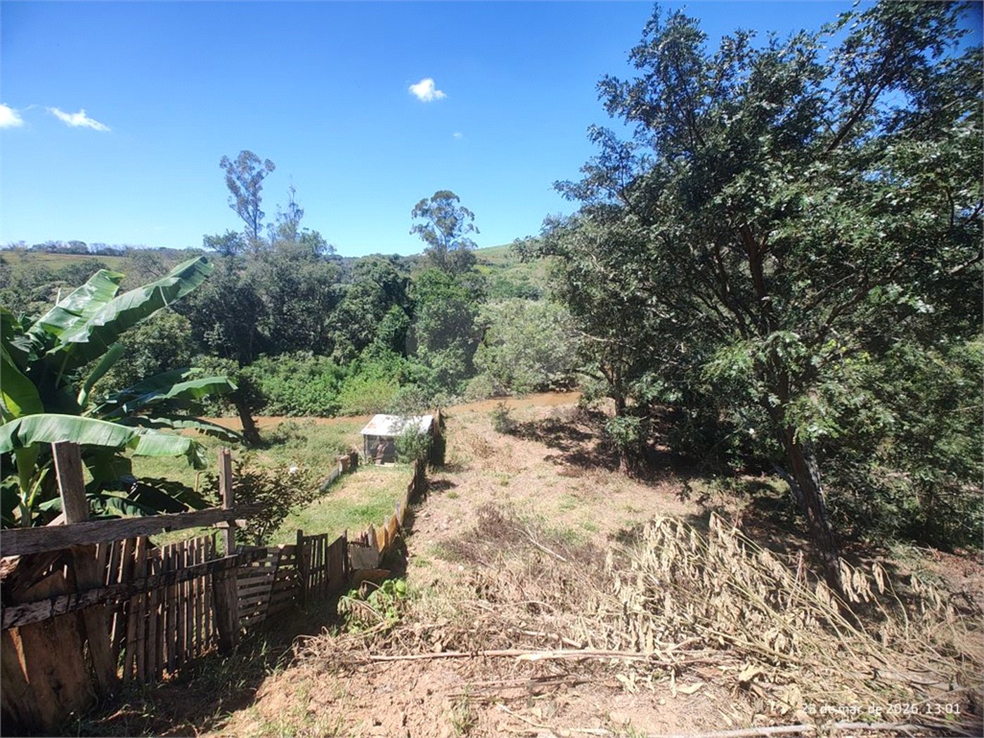 Área rural em Piracaia com 3.289 metros, ótima para chácara, as margens do rio Cachoeira