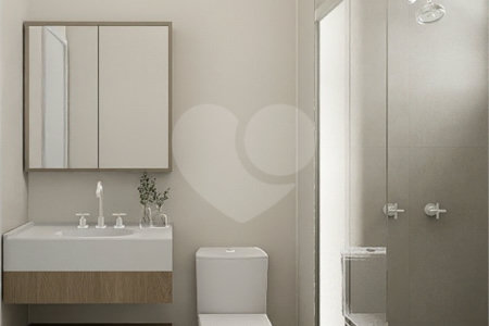 Apartamento mobiliado de 41m² à venda em Moema – 1 DORMITORIO MOBILIADO
