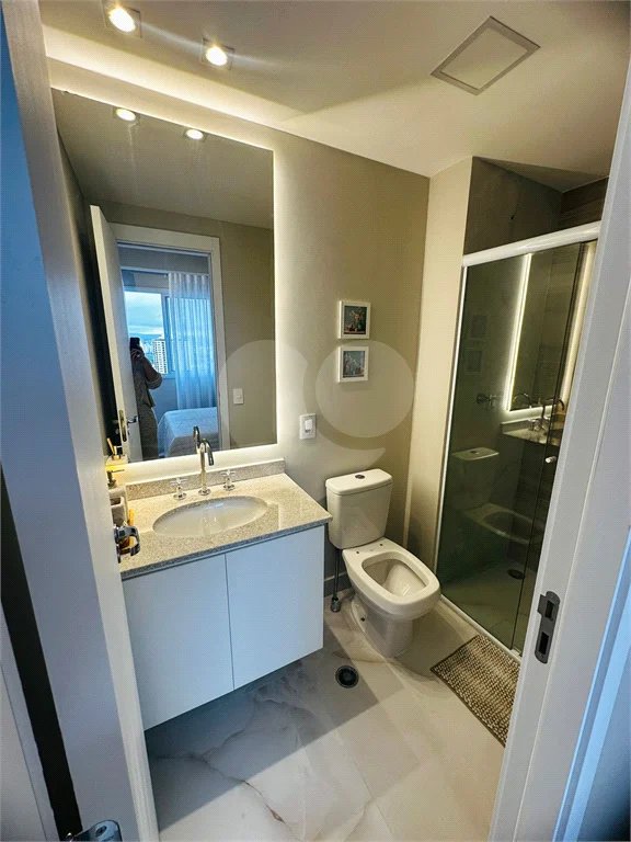 Studio mobiliado, a venda com 27m² - Lazer completo