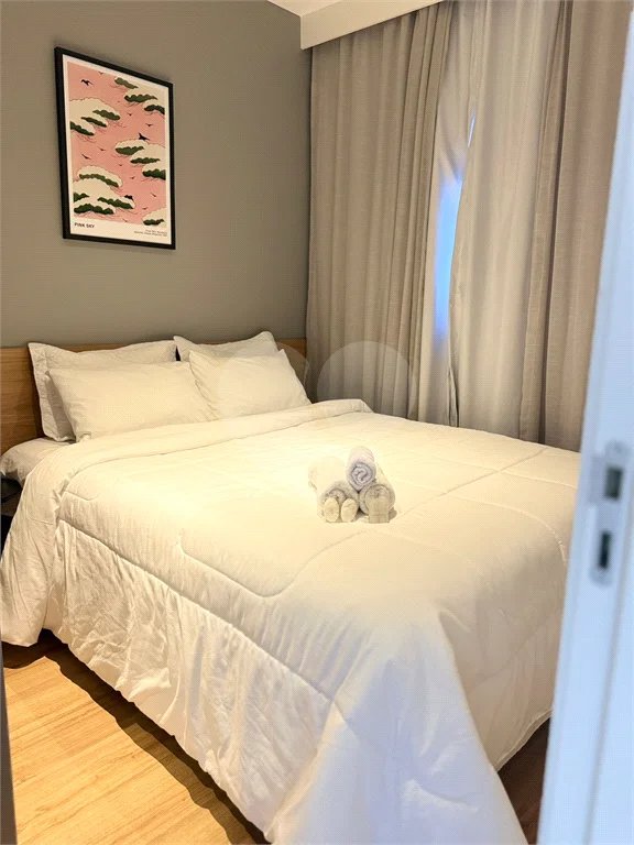 Studio HIS2 mobiliado 38m² na Liberdade, lazer completo, pronto para morar.