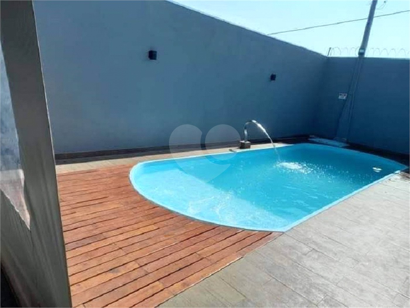 Área de lazer no residencial Arcoville