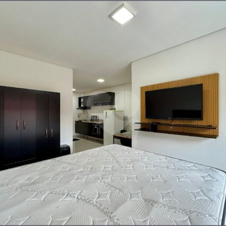 Studio de 32m² próximo a região do Campo Belo em São Paulo - SP.