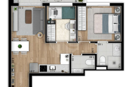 Apartamento á venda - jabaquara