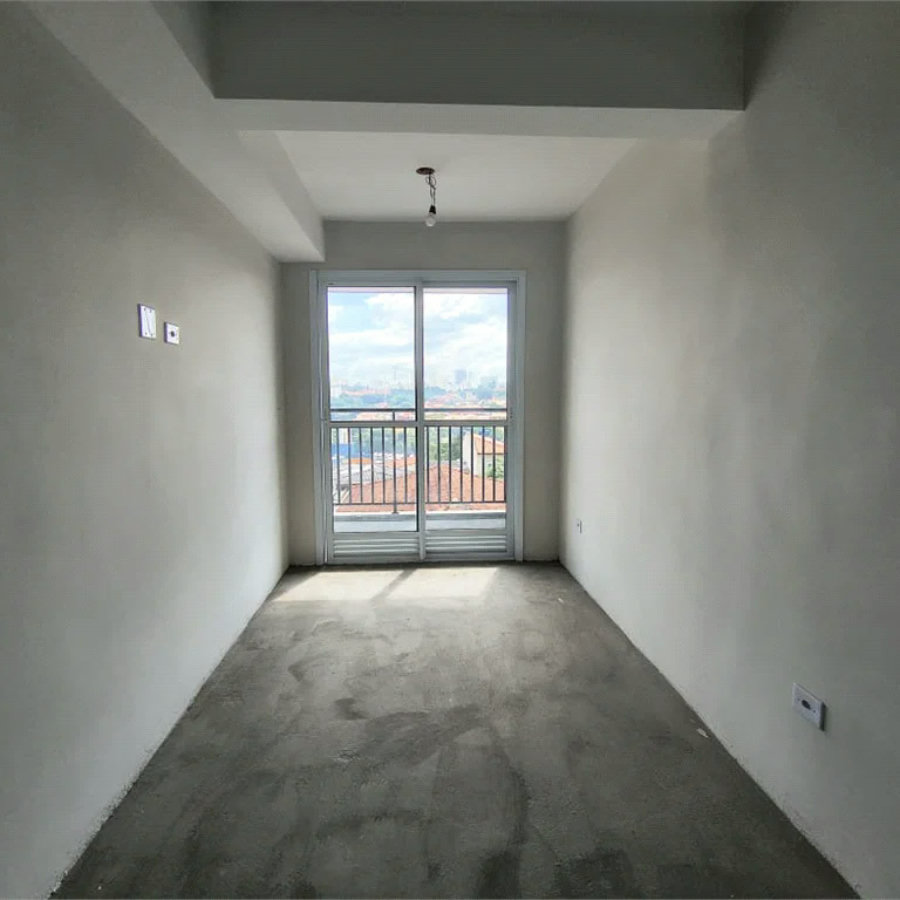 Apartamento à venda de 46m², 1 dormitório, sacada ao lado da USP