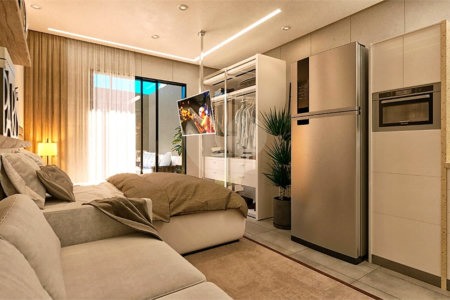 Apartamento com 28 m² na Aclimação