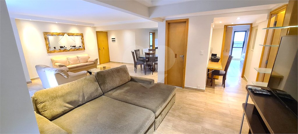 Apartamento para venda e locação de 130m² no Jardim Paulista com 2 suítes e 2 vagas.