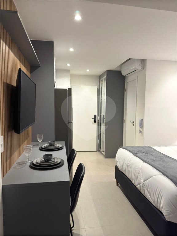 Studio com 23m² na região do Cerqueira Cesar em São Paulo - SP.