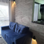 Apartamento moderno e mobiliado, 1 dormitório 1 banheiro, sala de star com varanda, cozinha americana, na Vila Olímpia.