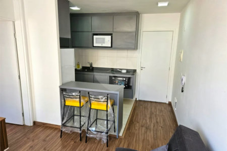 Apartamento com 1 dormitório para alugar, 35 m² por R$ 3.172/mês - Mooca - São Paulo/SP