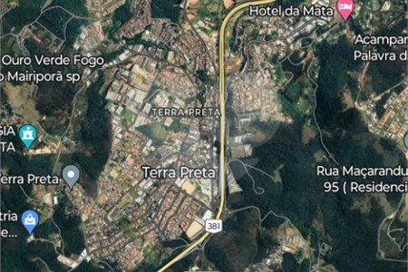 Área mista em Terra Preta para industrial e residencial em Terra Preta, ótima para galpões, excelente localização, próximo rodovia Fernão Dias