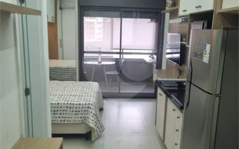 Studio 27M2, totalmente mobiliado para locação ou venda, na Borges Lagoa, próximo do metrô Santa Cruz