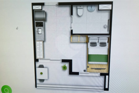 Studio à venda na V.Mariana - 30m2 - 350 metros metrô Paraíso