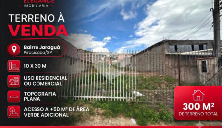 Terreno à venda em Jaraguá, Piracicaba, SP