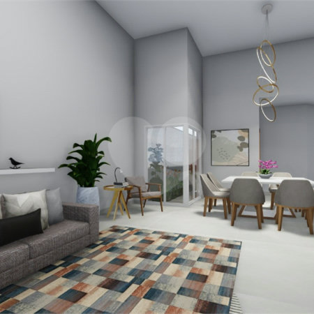 Casa Térrea com 3 Suítes no Village Damha
