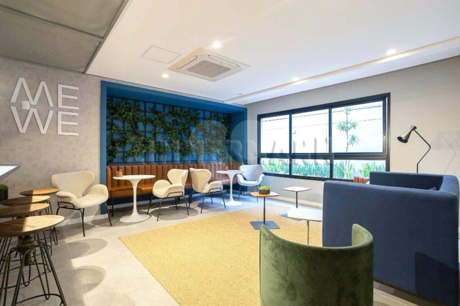 Apartamento a venda com 1 dormitório, sala com varanda e próximo ao metrô Vila Madalena.