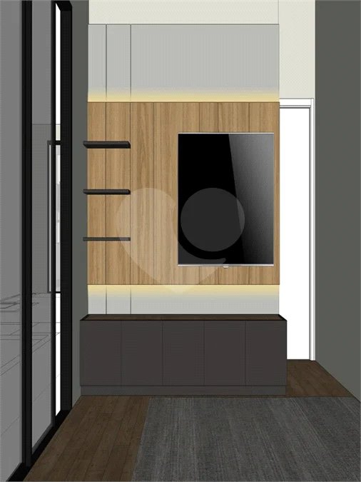 Casa Térrea Evidências - Indaiatuba/SP - Quadra D Lote 15 - Área Total 308,35 m² - Área Construída 201,81 m² - TÉRREA - 03 suítes sendo a master com closet; Escritório; Lavabo; Cozinha com cooktop, forno, micro-ondas e coifa; Móveis planejados na hall de entrada, sala, escritório, cozinha, gourme