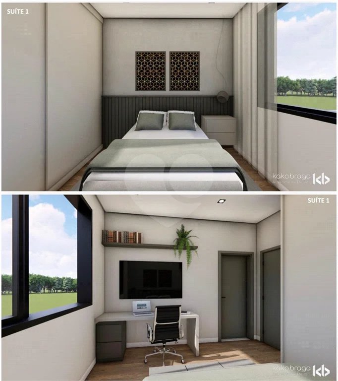 Casa em construção com 3 suítes no Condomínio Damha 2, na cidade de Piracicaba - SP.