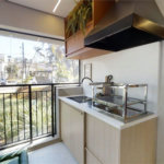 Apartamento novo com 02 Dormitórios e uma Suíte.