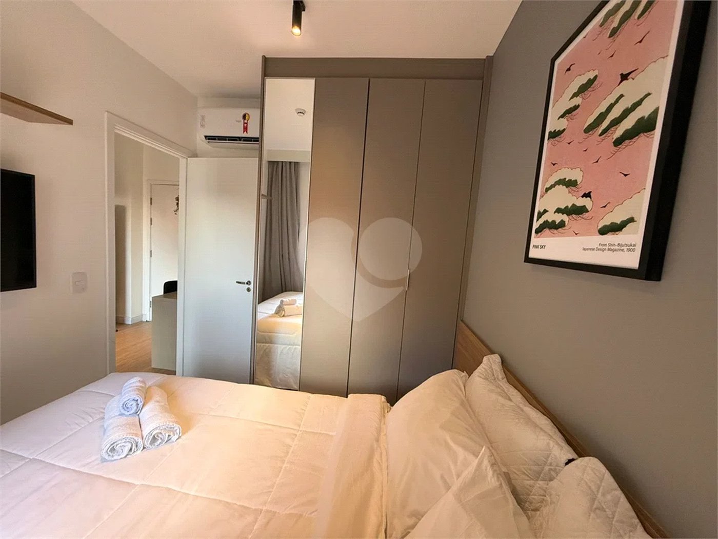 Studio HIS2 mobiliado 38m² na Liberdade, lazer completo, pronto para morar.