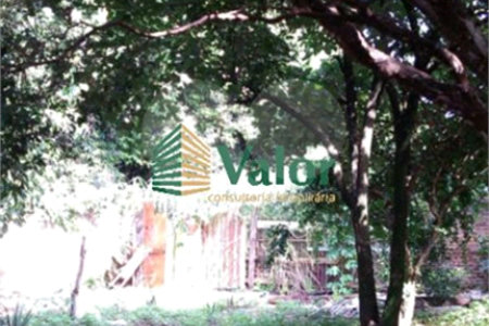Terreno com uma casa antiga