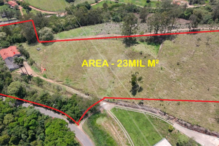 Maravilhoso terreno 23Mil m² com Vista para Represa - Piracaia / SP