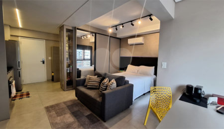 Apartamento para alugar com 1 quarto em Pinheiros, São Paulo, SP