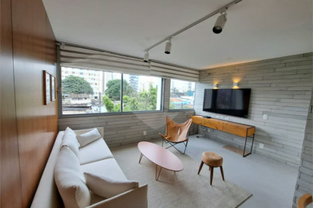 Apartamento mobiliado de 85 m² no Itaim Bibi | 3 dormitórios, 1 suíte e 1 vaga
