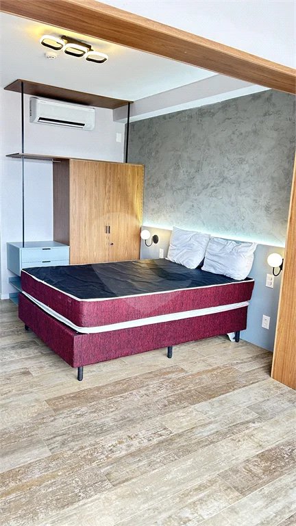 Studio com 28m², mobiliado e com móveis planejados na região do Sacomã em São Paulo - SP.