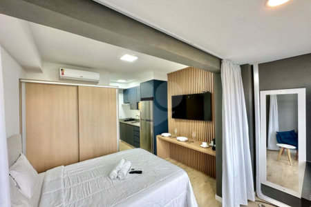 Studio mobiliado e equipado – Vila Mariana / Metrô Vila Mariana 22m2