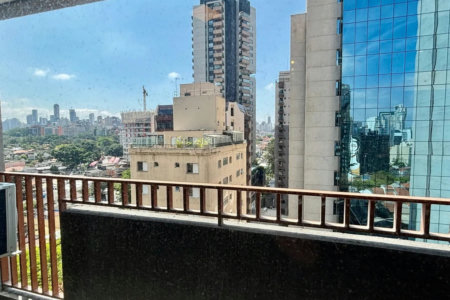 Studio novo e mobiliado para locação 26m² em Pinheiros – próximo ao metrô Faria Lima!