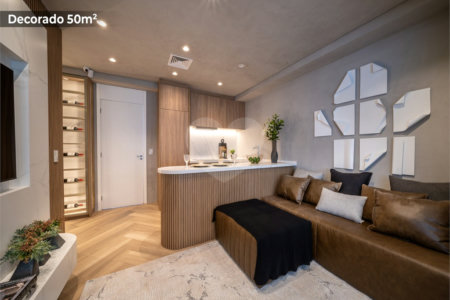 Apartamento a venda em Moema, 53 m², vaga, lazer e próximo ao parque do Ibirapuera