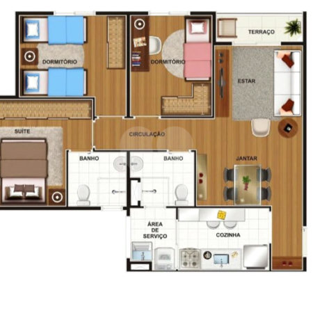Apartamento Parque Industrial