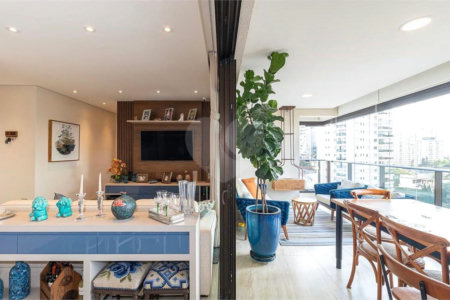 Apartamento à venda ou para alugar com 2 suítes em Campo Belo, São Paulo, SP