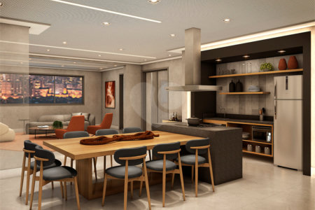 Apartamento a venda no Itaim-Bibi, Novo, 42 m², lazer e próximo ao parque