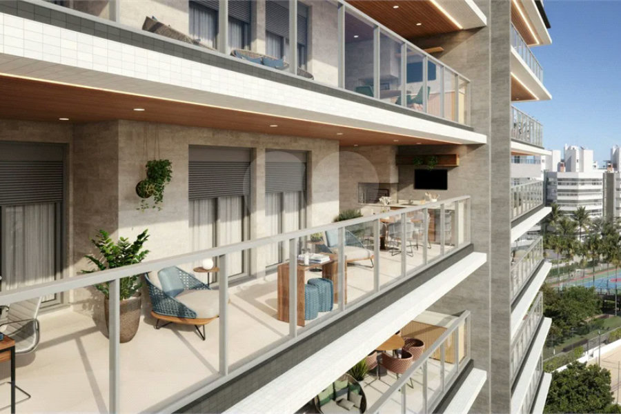 Apartamento à venda com 3 quartos, sendo 1 suíte, em Riviera de São Lourenço, Bertioga, SP