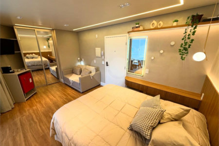 Apartamento com 35m², 1 dormitório, à venda na Bela Vista