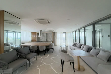 Apartamento Novo, 149m na Vila Clementino - Vista para o Ibirapuera