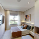 Apartamento novo com 02 Dormitórios e uma Suíte.