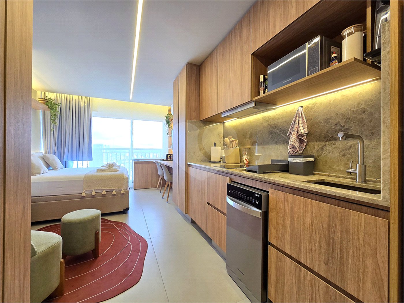Studio Mobiliado Novo 26m² Próximo Metrô Vila Madalena