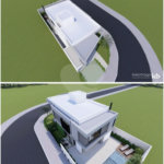 Casa em construção com 3 suítes no Condomínio Damha 2, na cidade de Piracicaba - SP.