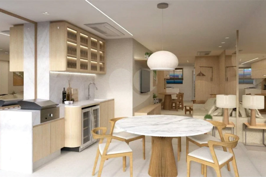 Apartamento à venda com 2 quartos, sendo 1 suíte,  em Riviera de São Lourenço, Bertioga, SP