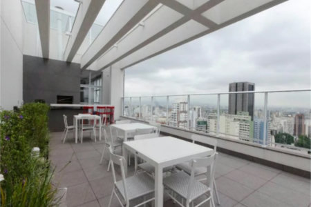 Excelente apartamento de 35m², mobiliado e com vaga, na Consolação