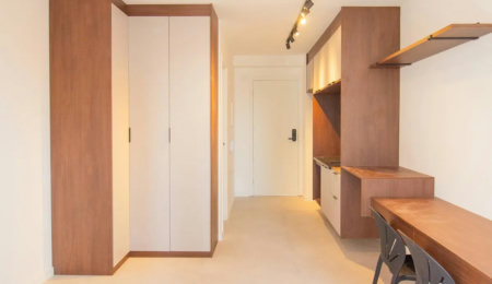 Studio de 26m² para alugar com 1 quarto mobiliado em Pinheiros próximo ao Metrô Faria Lima