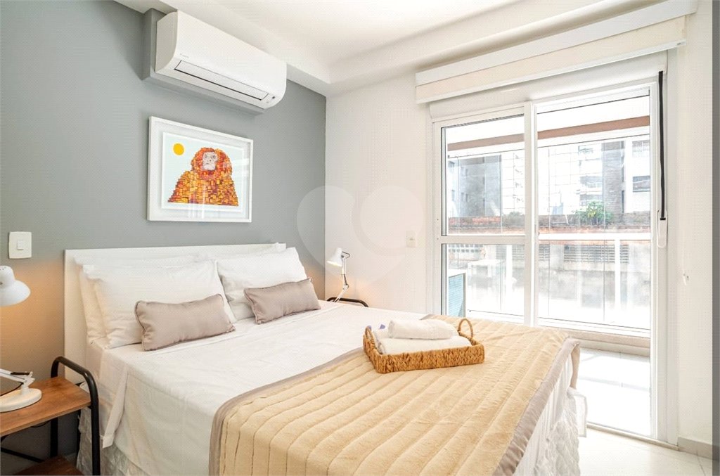 Pratico e moderno apartamento mobiliado de 45 m2 na Bela Vista