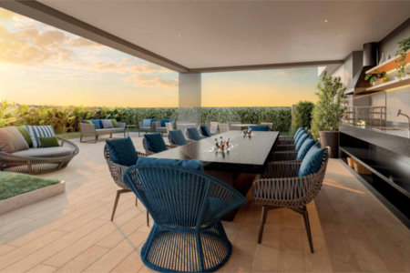 Apartamento 75m² no Palazzo Mooca | 2 Dorms | 1 Vaga | Terraço Gourmet
