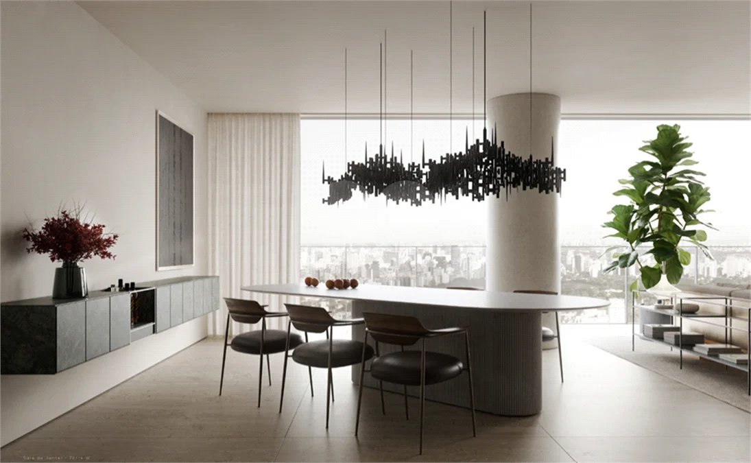 Alto luxo nos Jardins | 400 m² de área útil | 4 dormitórios | 5 vagas