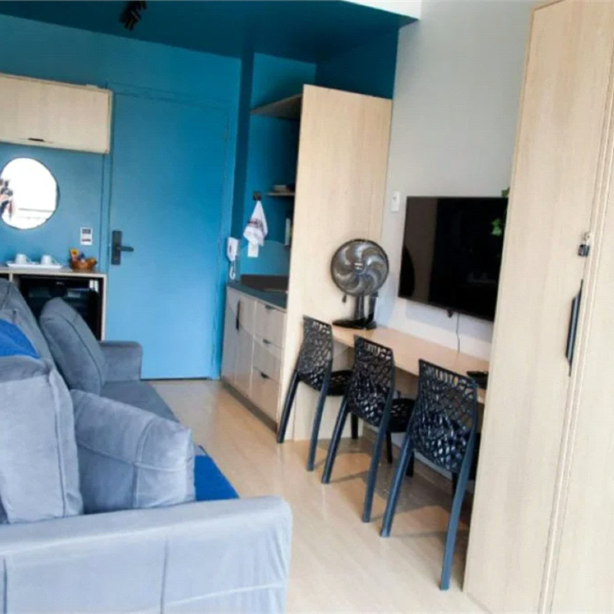 Apartamento à venda com 1 quarto em Alto da Boa Vista, São Paulo, SP